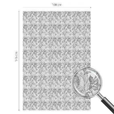 Vinilo para cristales opaco decorativo Elegancia floral