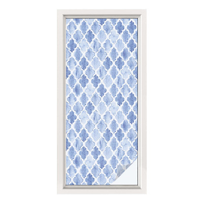 Vinilo ventana privacidad Elegancia de acuarela