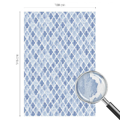 Vinilo ventana privacidad Elegancia de acuarela