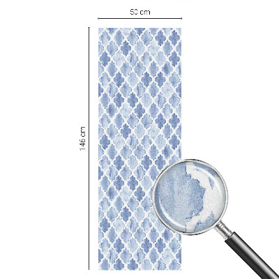 Vinilo ventana privacidad Elegancia de acuarela