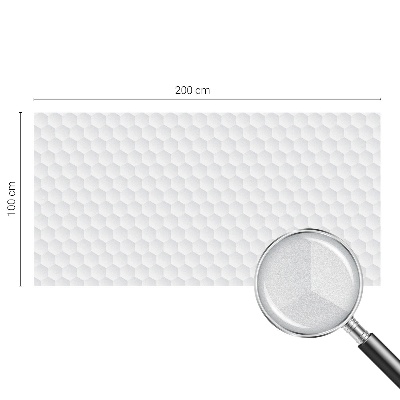 Vinilo para cristales opaco decorativo mosaico blanco