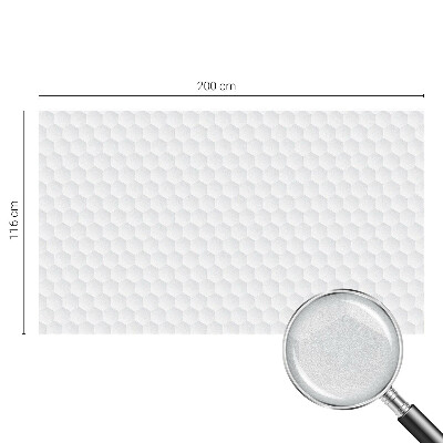 Vinilo para cristales opaco decorativo mosaico blanco