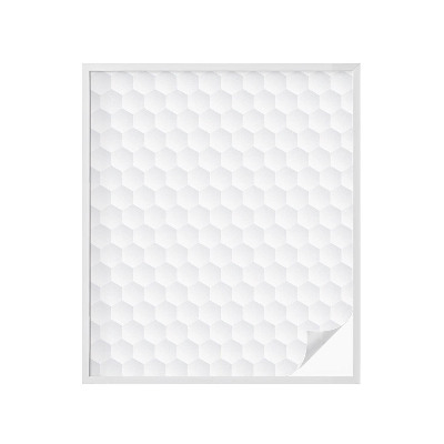 Vinilo para cristales opaco decorativo mosaico blanco