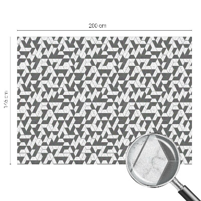 Vinilo para cristales opaco decorativo ilusiones geométricas