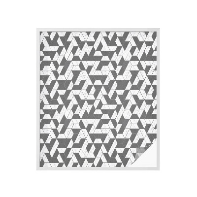 Vinilo para cristales opaco decorativo ilusiones geométricas