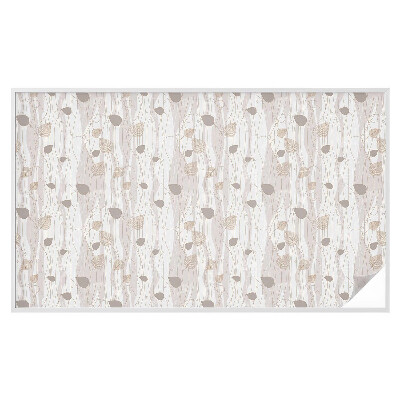 Vinilo para cristales efecto vitral Hojas elegantes