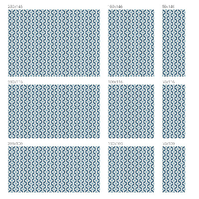 Vinilo decorativo adhesivo para cristales Patrón geométrico