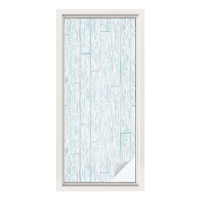 Vinilo para cristales opaco decorativo Patrón de madera