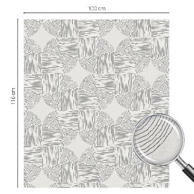 Vinilo para cristales efecto vitral Simetría pacífica