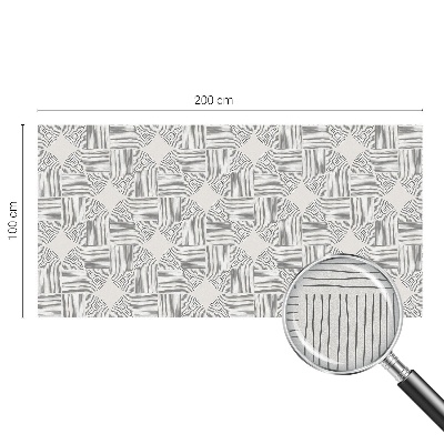 Vinilo para cristales efecto vitral Simetría pacífica