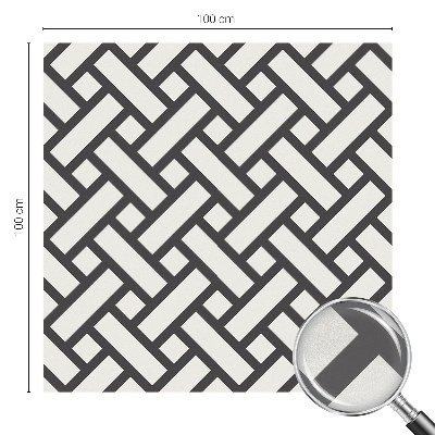 Vinilo para ventanas motivo vitral Rectángulos entrelazados