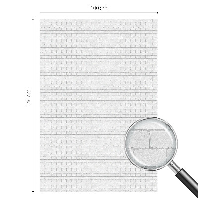 Vinilo decorativo adhesivo para cristales Textura de ladrillo