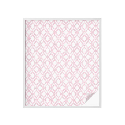 Vinilo ventana privacidad Líneas rosas