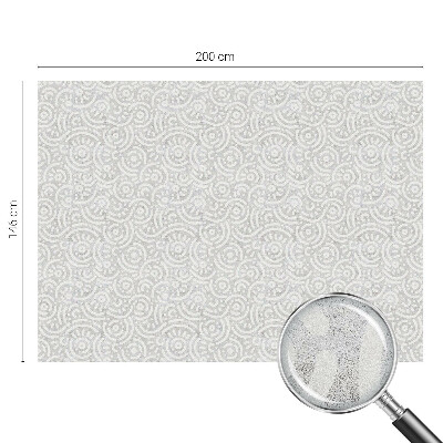 Vinilo para ventanas motivo vitral Abstracción geométrica