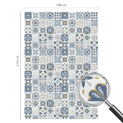 Vinilo para cristales efecto vitral Azulejos de mosaico