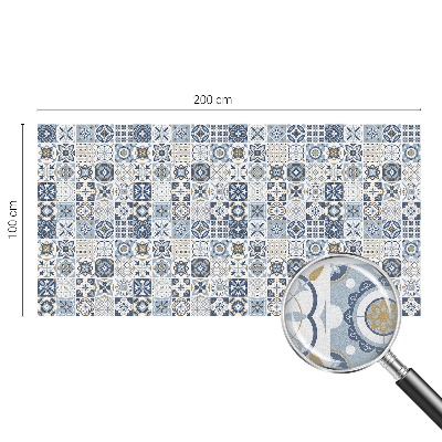 Vinilo para cristales efecto vitral Azulejos de mosaico