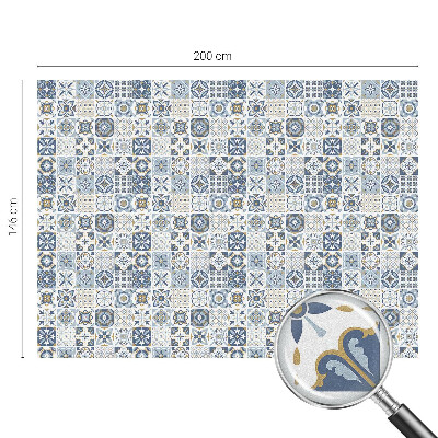 Vinilo para cristales efecto vitral Azulejos de mosaico