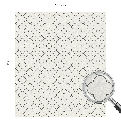 Vinilo para cristales opaco decorativo Elegancia sencilla