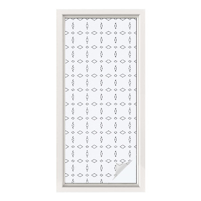 Vinilo ventana privacidad Formas de rombo