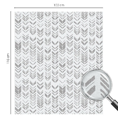 Vinilo para ventanas motivo vitral Patrón de flecha