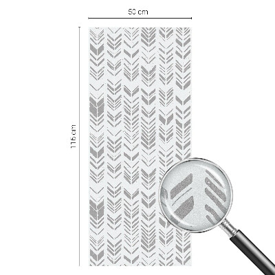 Vinilo para ventanas motivo vitral Patrón de flecha