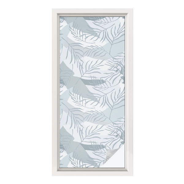 Vinilo para cristales opaco decorativo Hojas sutiles