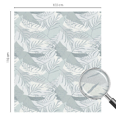 Vinilo para cristales opaco decorativo Hojas sutiles