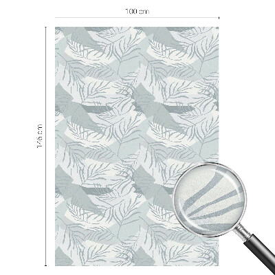 Vinilo para cristales opaco decorativo Hojas sutiles