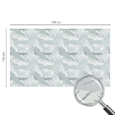 Vinilo para cristales opaco decorativo Hojas sutiles