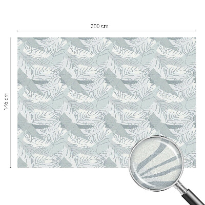 Vinilo para cristales opaco decorativo Hojas sutiles