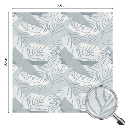 Vinilo para cristales opaco decorativo Hojas sutiles