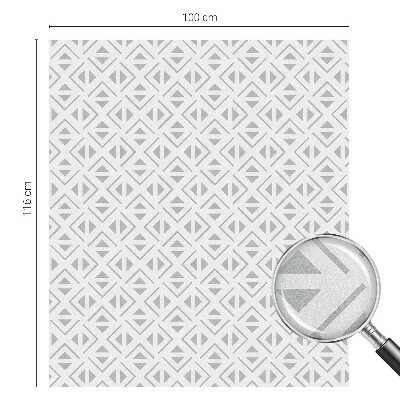 Vinilo decorativo adhesivo para cristales Patrón geométrico