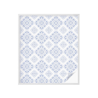 Vinilo para ventanas motivo vitral Patrón geométrico