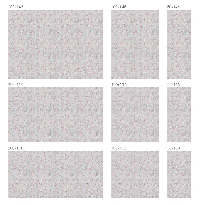 Vinilo ventana privacidad mosaico de piedra