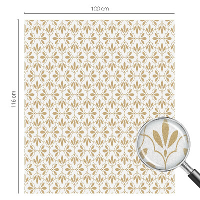 Vinilo para cristales opaco decorativo Elegancia vegetal