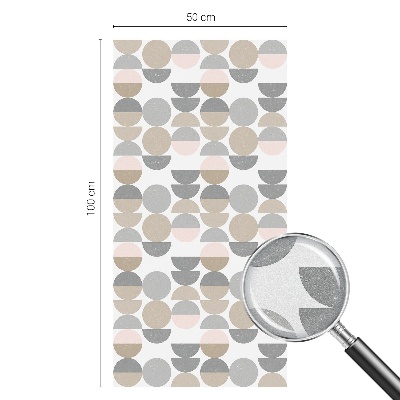 Vinilo para cristales efecto vitral Patrones geométricos