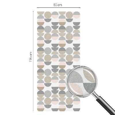 Vinilo para cristales efecto vitral Patrones geométricos
