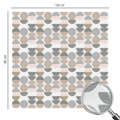 Vinilo para cristales efecto vitral Patrones geométricos