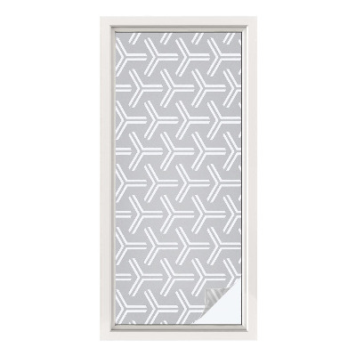 Vinilo para cristales efecto vitral Líneas minimalistas