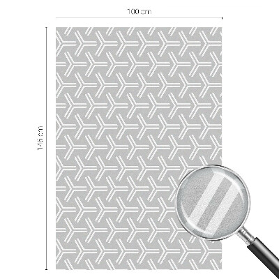 Vinilo para cristales efecto vitral Líneas minimalistas