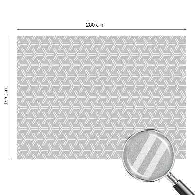 Vinilo para cristales efecto vitral Líneas minimalistas