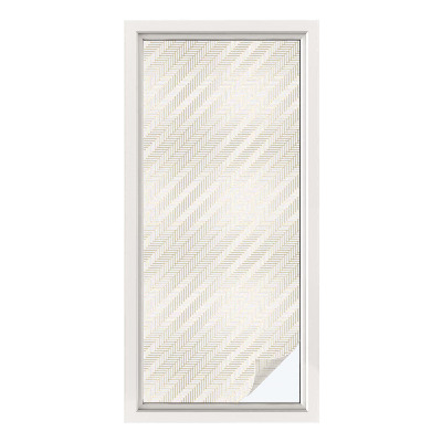 Vinilo para cristales opaco decorativo Elegancia en espiga