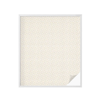 Vinilo para cristales opaco decorativo Elegancia en espiga