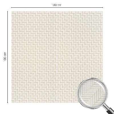 Vinilo para cristales opaco decorativo Elegancia en espiga