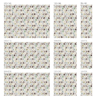 Vinilo para ventanas motivo vitral Ondas geométricas