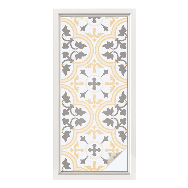 Vinilo para cristales opaco decorativo Patrones de plantas