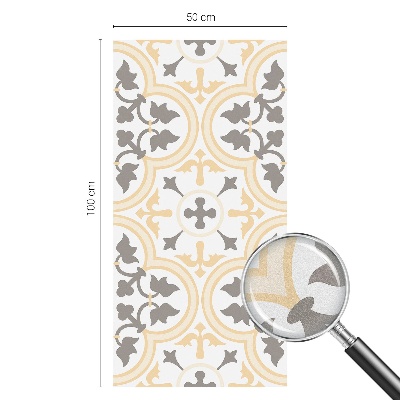 Vinilo para cristales opaco decorativo Patrones de plantas