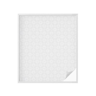 Vinilo ventana privacidad Elipses simétricas