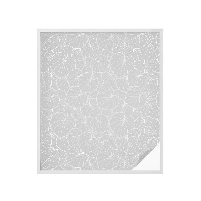 Vinilo decorativo adhesivo para cristales Elegancia frondosa