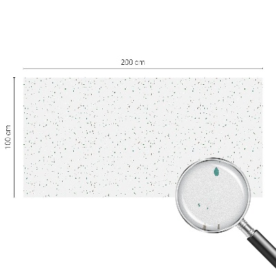 Vinilo para ventanas motivo vitral Elementos dispersos